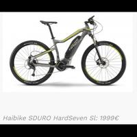 Haibike SDURO HardSeven SL, YAMAHA 