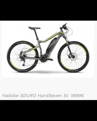 Haibike SDURO HardSeven SL, YAMAHA 