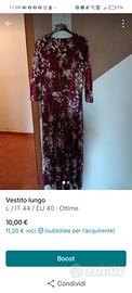 vestito in velluto 