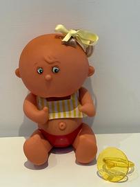 Bambola Tondo Rotondo Migliorati con ciuccio