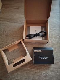 KUYIA Convertit. audio e video da scart a HDMI 6pz