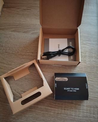 KUYIA Convertit. audio e video da scart a HDMI 6pz
