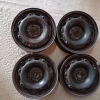 Cerchi in ferro 14 pollici 5x100 - VW Polo, Fox, S