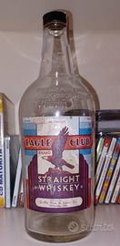 BOTTIGLIA VUOTA EAGLE CLUB STRAIGHT WHISKEY 1934