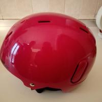 casco sci decathlon taglia s 53-56 cm fuxia