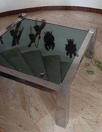 Tavolino piano in specchio 