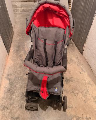 Passeggino con seggiolini+materasso culla