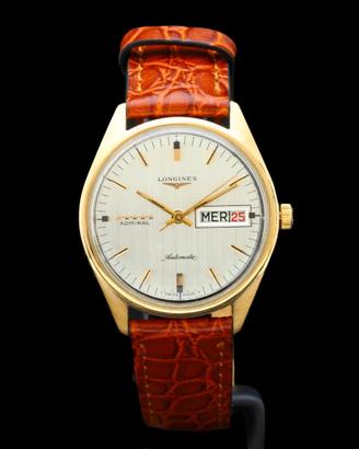 Longines Admiral Five Stars Daydate 18kt gold 35mm