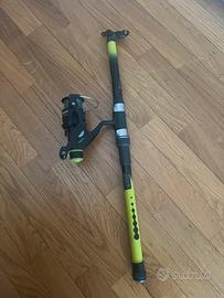 Canna da pesca telescopica Caperlan con mulinello