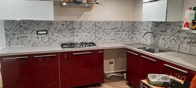 cucina ad angolo completa