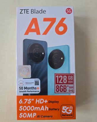 Telefono ZTE A76 NUOVO MAI APERTO