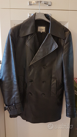 Cappotto vera pelle uomo