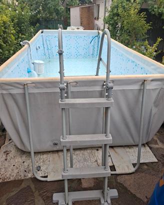 Piscina piu filtro a sfere