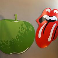 Pannelli Beatles e Rolling Stones