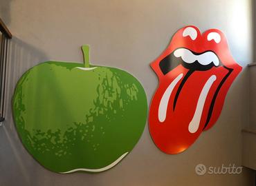 Pannelli Beatles e Rolling Stones