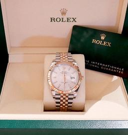 Rolex Date-Just 41 ref. 126331 acc/oro rosa