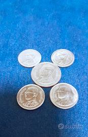 Lotto 5 Monete Thailandia - Baht