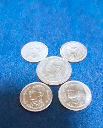 Lotto 5 Monete Thailandia - Baht