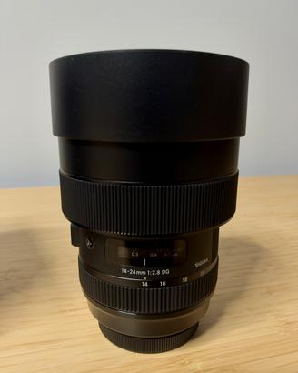 Sigma 14-24mm F2.8 DG HSM Art Come Nuovo