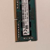 DDR4 4GB PC portatile