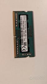 DDR4 4GB PC portatile