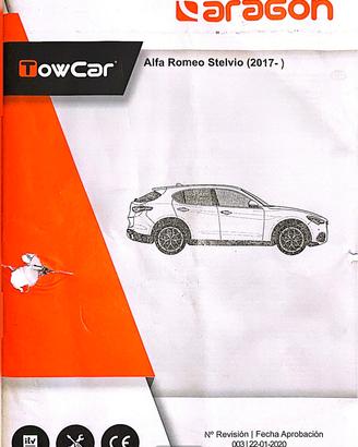 Gancio traino Per Alfa Romeo Stelvio