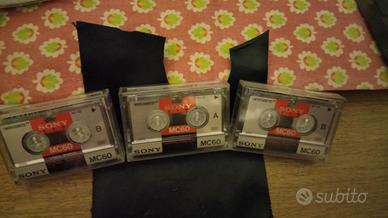 Micro cassette sony