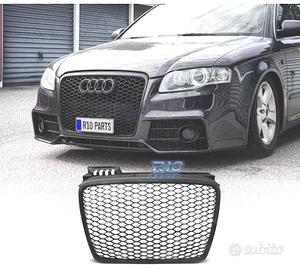 GRIGLIA AUDI A4 B7 04-07 LOOK RS NERO OPACO