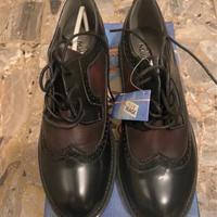 Mocassini stringate donna