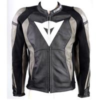 Giacca moto Dainese da uomo in pelle taglia 48