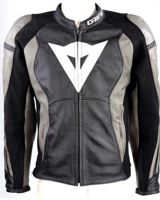 Giacca moto Dainese da uomo in pelle taglia 48