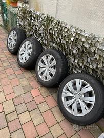 Cerchi in ferro da 15 con gomme