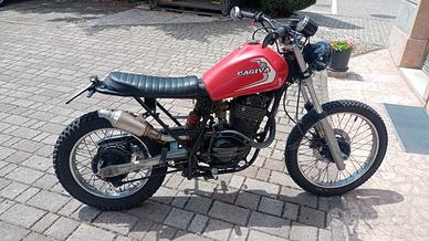 Cagiva Ala Rossa scrambler -> VESPA