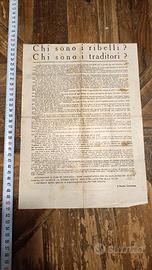 2 guerra mondiale WWII Cimeli giornali volantini