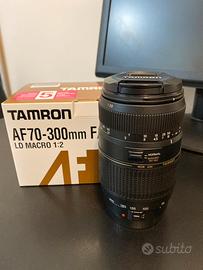 Obiettivo Tamron AF 70-300mm f/4-5.6 per Canon