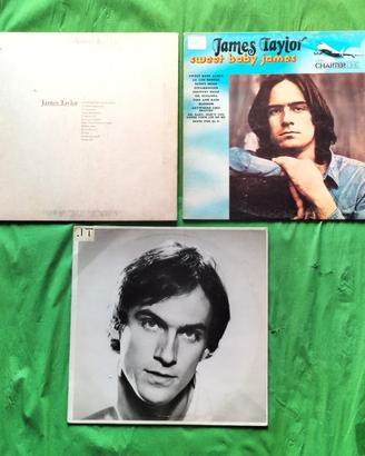 lotto 3 vinili di James Taylor lp