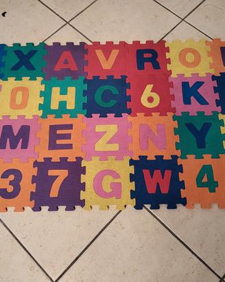 Tappeto puzzle bambini
