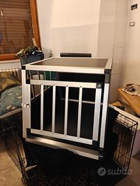 Kennel cane taglia media alluminio 