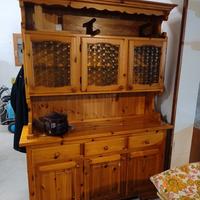 Credenza 3 ante con vetrina