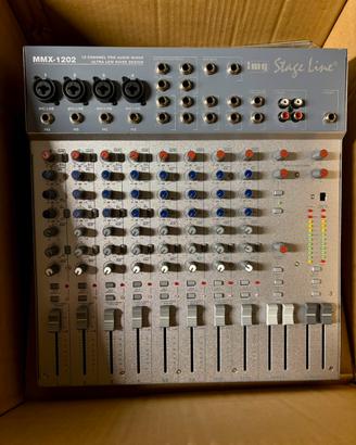 Mixer audio 12 canali Img StageLine MMX-1202