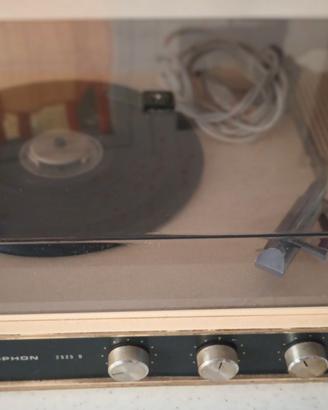 Giradischi vintage Europhon 2525 D anni '60 o'70