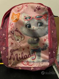 Zaino bambina Asilo scuola 44 gatti