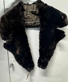 Collo pelliccia castorino unisex per cappotti