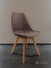 Stock 40 Sedie Ristorante / Bar Stile Scandinavo