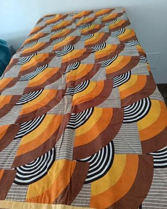 Coperta artigianale, anni Sessanta: 134 x 96 cm