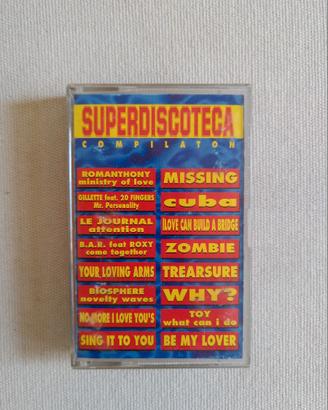 Superdiscoteca Compilation. Musicassetta 1995