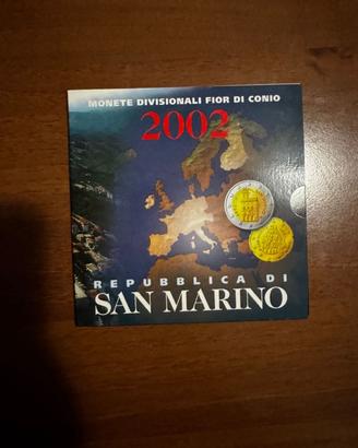 Divisionale San Marino 2002 fdc