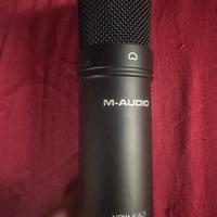 Microfono a condensatore M Audio