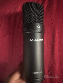 Microfono a condensatore M Audio