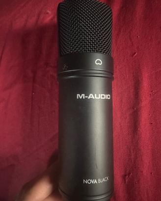 Microfono a condensatore M Audio